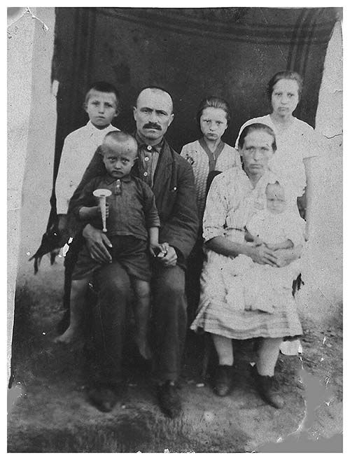 Familie von Gustav Werle in den 1930er Jahren